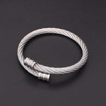 Cable Twist Bangle I [5 Variants] - Tasseti