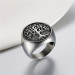 Silver Tree Of Life Ring - Tasseti