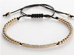 Luxury Beaded Macrame Bracelet [4 Variants] - Tasseti